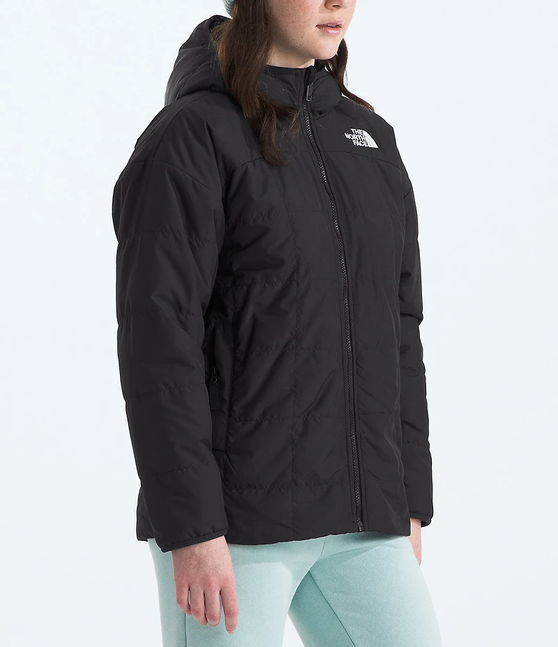 The North Face Little/Big Girls Long Sleeve Reversible Shasta Short Parka Jacket