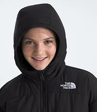 The North Face Little/Big Girls Long Sleeve Reversible Shasta Short Parka Jacket