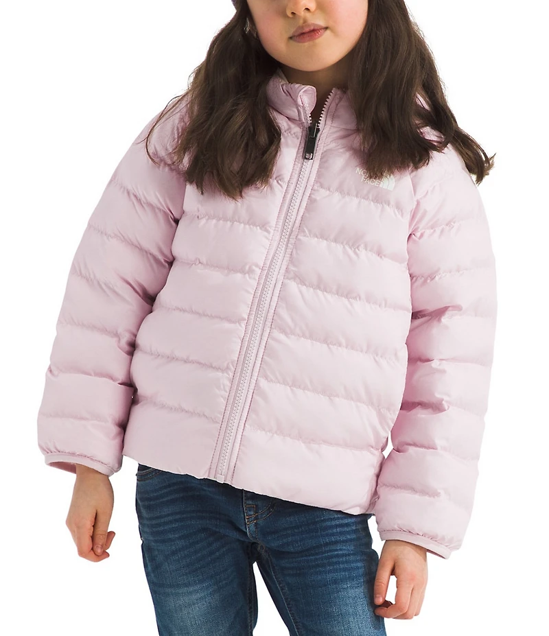 The North Face Little Kids Long Sleeve Reversible Perrito Hooded Ski Jacket