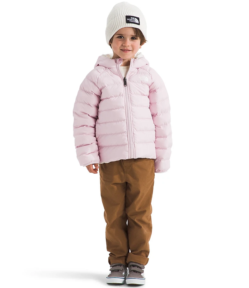 The North Face Little Kids Long Sleeve Reversible Perrito Hooded Ski Jacket