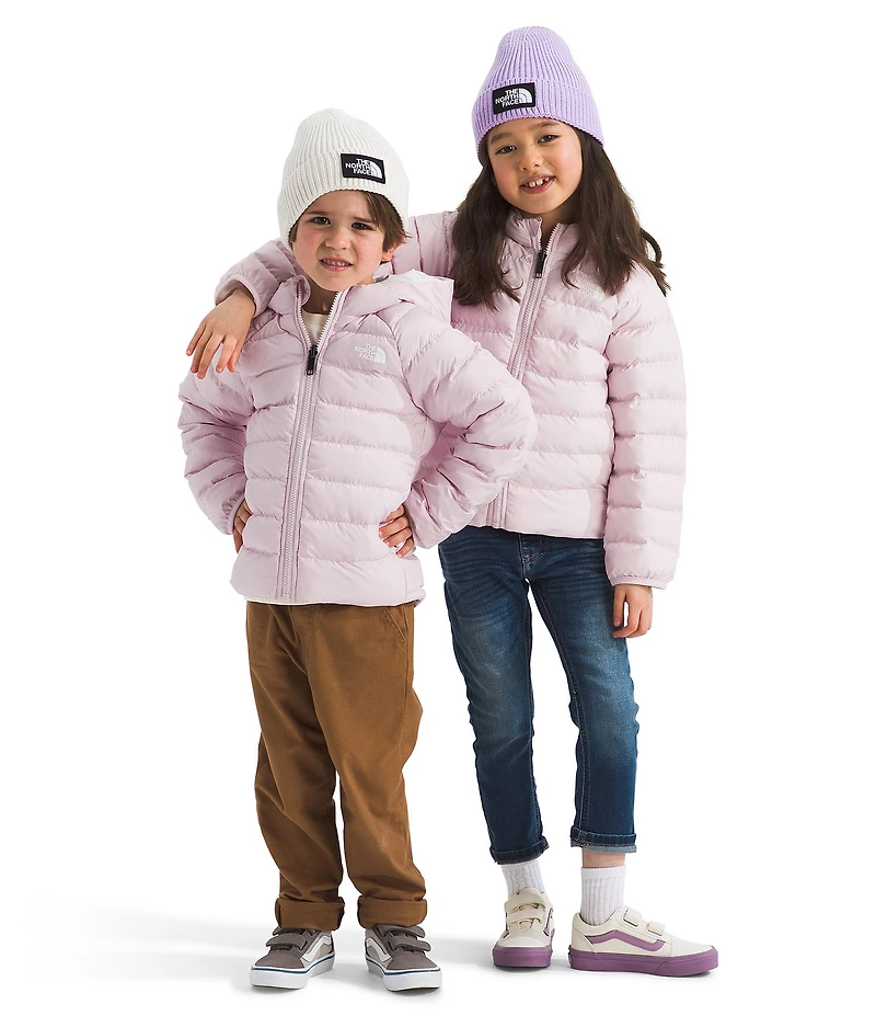 The North Face Little Kids Long Sleeve Reversible Perrito Hooded Ski Jacket