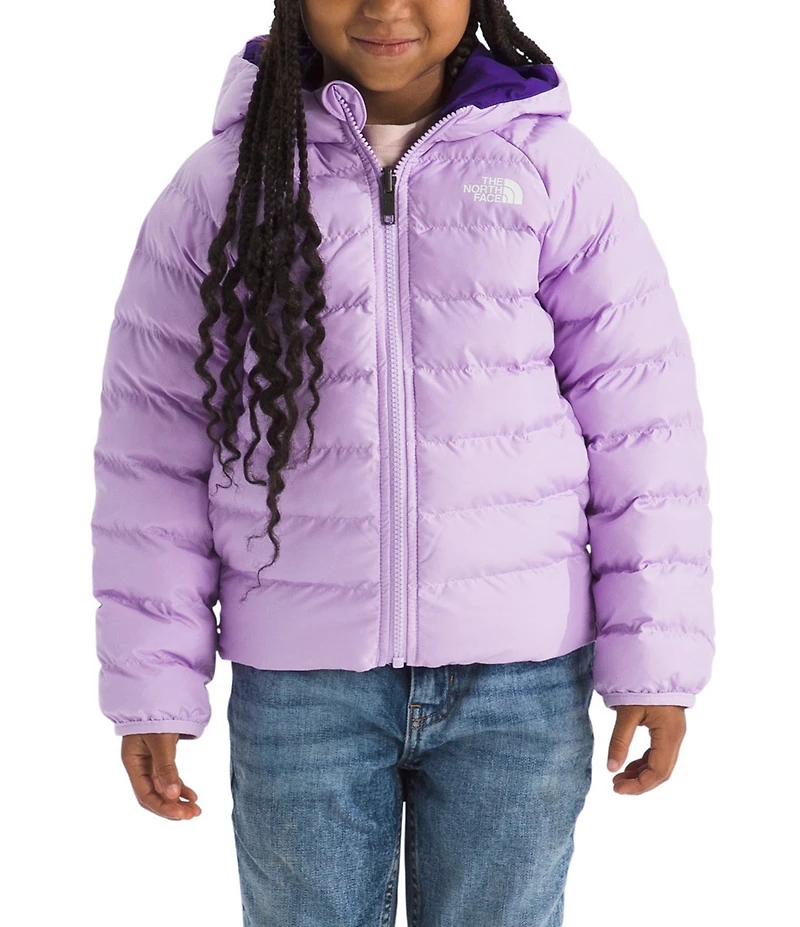 The North Face Little Kids Long Sleeve Reversible Perrito Hooded Ski Jacket