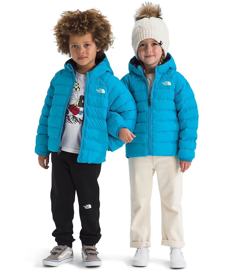 The North Face Little Kids Long Sleeve Reversible Perrito Hooded Ski Jacket