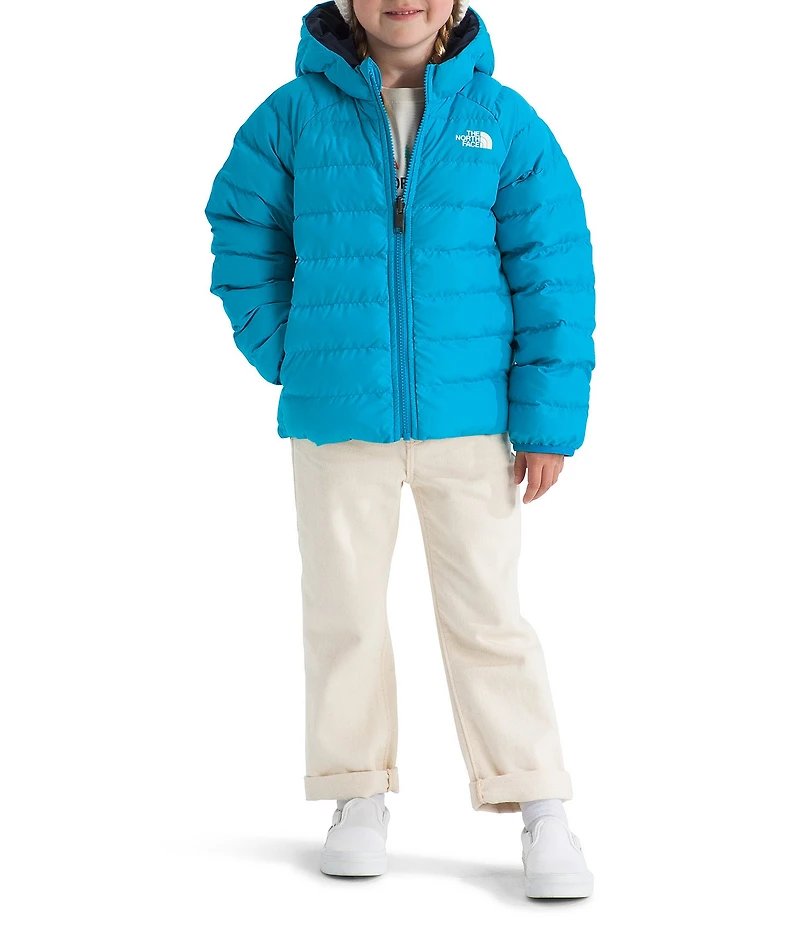 The North Face Little Kids Long Sleeve Reversible Perrito Hooded Ski Jacket