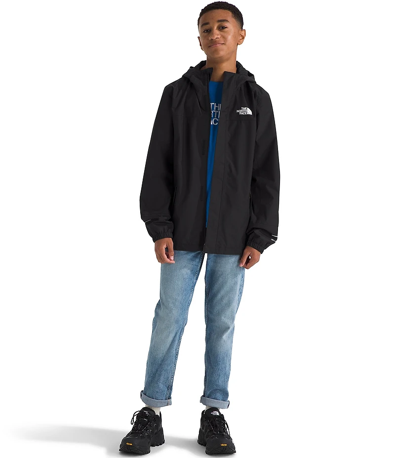 The North Face Little/Big Boys 6-18 Long-Sleeve Hooded Solid Anatora Rain Jacket
