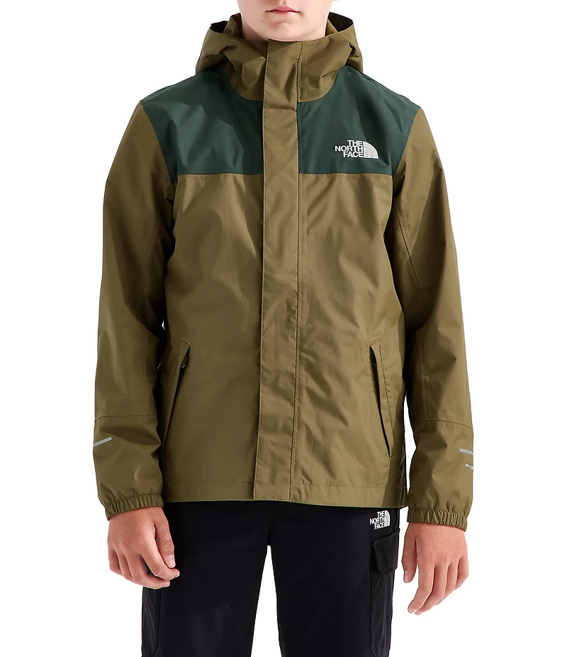 The North Face Big Kids Long-Sleeve Hooded Solid Anatora Rain Jacket
