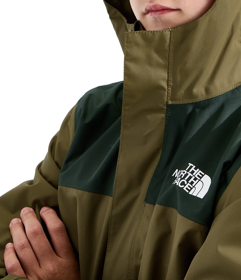 The North Face Big Kids Long-Sleeve Hooded Solid Anatora Rain Jacket