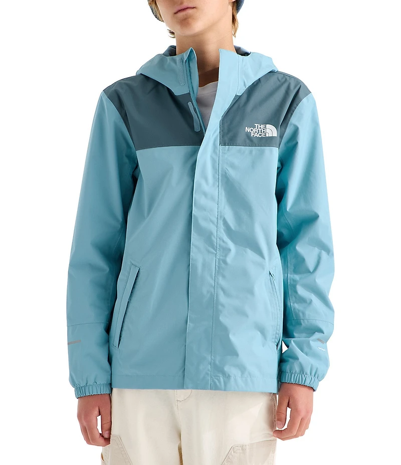 The North Face Big Kids Long-Sleeve Hooded Solid Anatora Rain Jacket