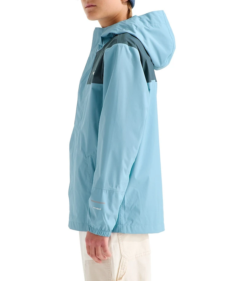 The North Face Big Kids Long-Sleeve Hooded Solid Anatora Rain Jacket
