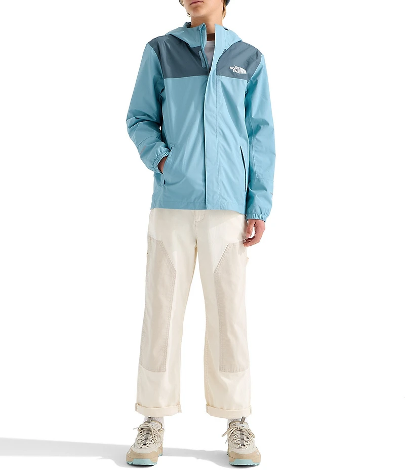 The North Face Big Kids Long-Sleeve Hooded Solid Anatora Rain Jacket