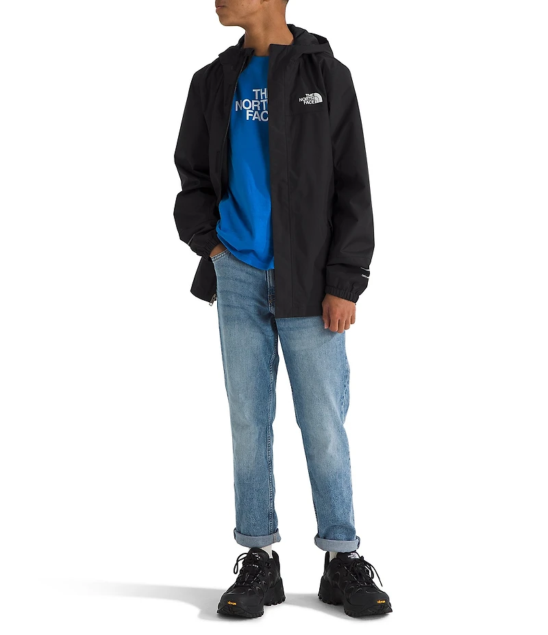 The North Face Little/Big Boys Long-Sleeve Hooded Solid Anatora Rain Jacket
