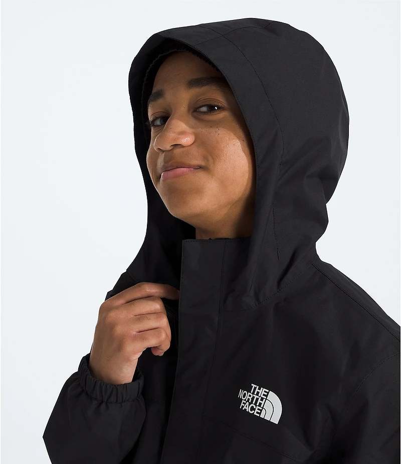 The North Face Little/Big Boys Long-Sleeve Hooded Solid Anatora Rain Jacket