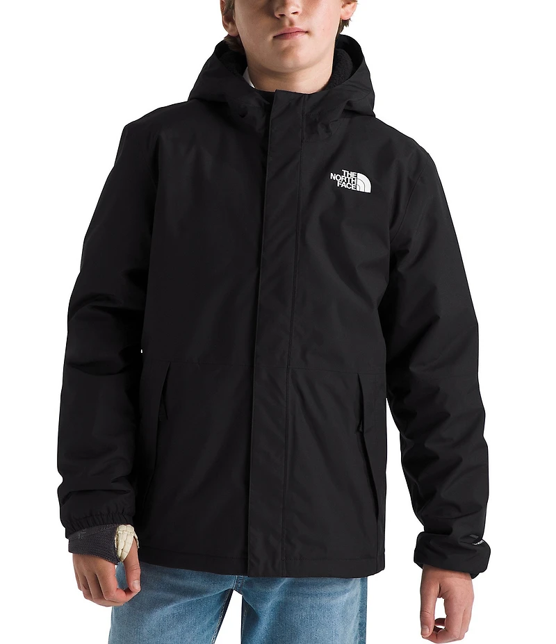 The North Face Little/Big Boys Long-Sleeve Hooded Solid Anatora Rain Jacket