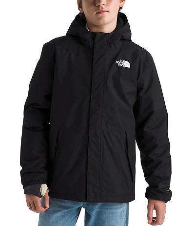 The North Face Little/Big Boys Long-Sleeve Hooded Solid Anatora Rain Jacket