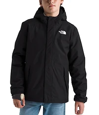 The North Face Little/Big Boys Long-Sleeve Hooded Solid Anatora Rain Jacket