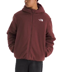 The North Face Boys Long Sleeve Reversible Shasta Full-Zip Hooded Ski Jacket