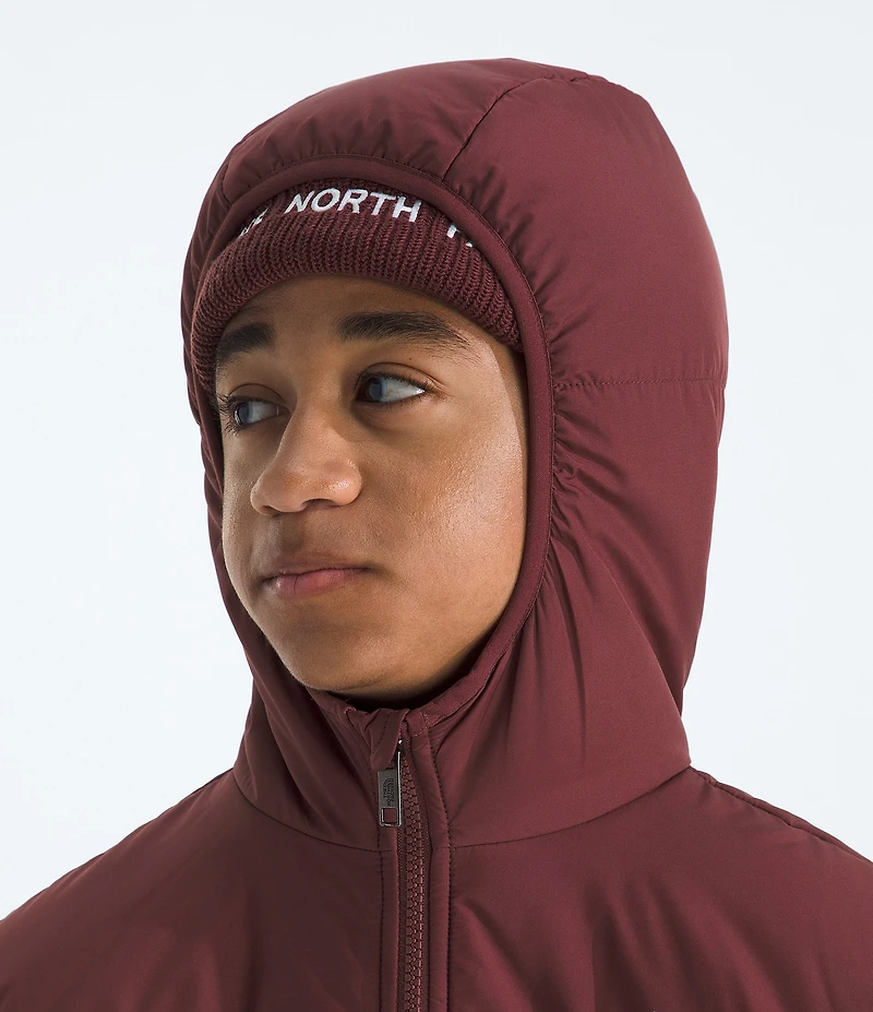 The North Face Boys Long Sleeve Reversible Shasta Full-Zip Hooded Ski Jacket