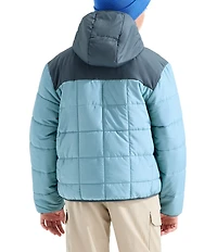 The North Face Big Kids Long Sleeve Reversible Shasta Full-Zip Hooded Ski Jacket