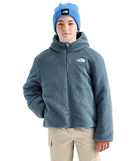 The North Face Big Kids Long Sleeve Reversible Shasta Full-Zip Hooded Ski Jacket