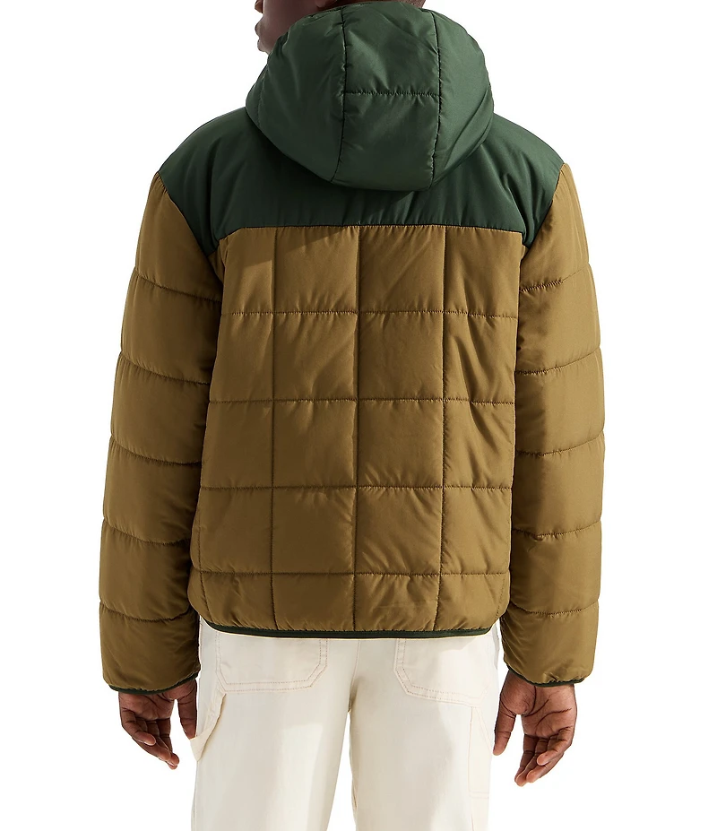 The North Face Big Kids Long Sleeve Reversible Shasta Full-Zip Hooded Ski Jacket