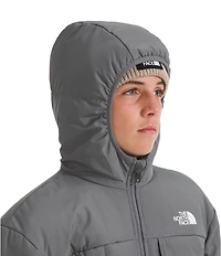 The North Face Boys Long Sleeve Reversible Shasta Full-Zip Hooded Ski Jacket