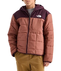 The North Face Big Kids Long Sleeve Reversible Shasta Full-Zip Hooded Ski Jacket
