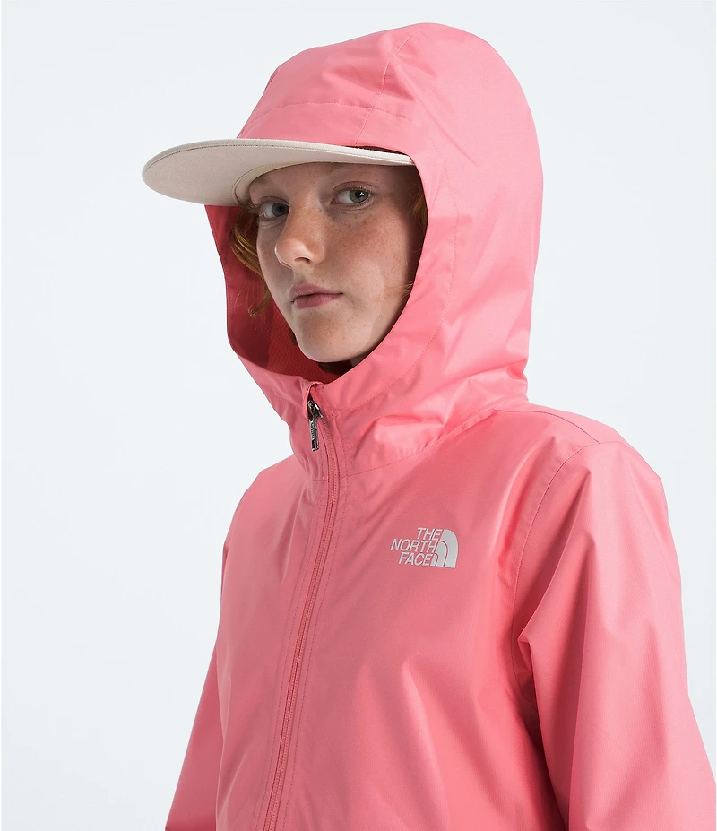 The North Face Big Kids Long-Sleeve Teen Zipline Hooded Rain Jacket