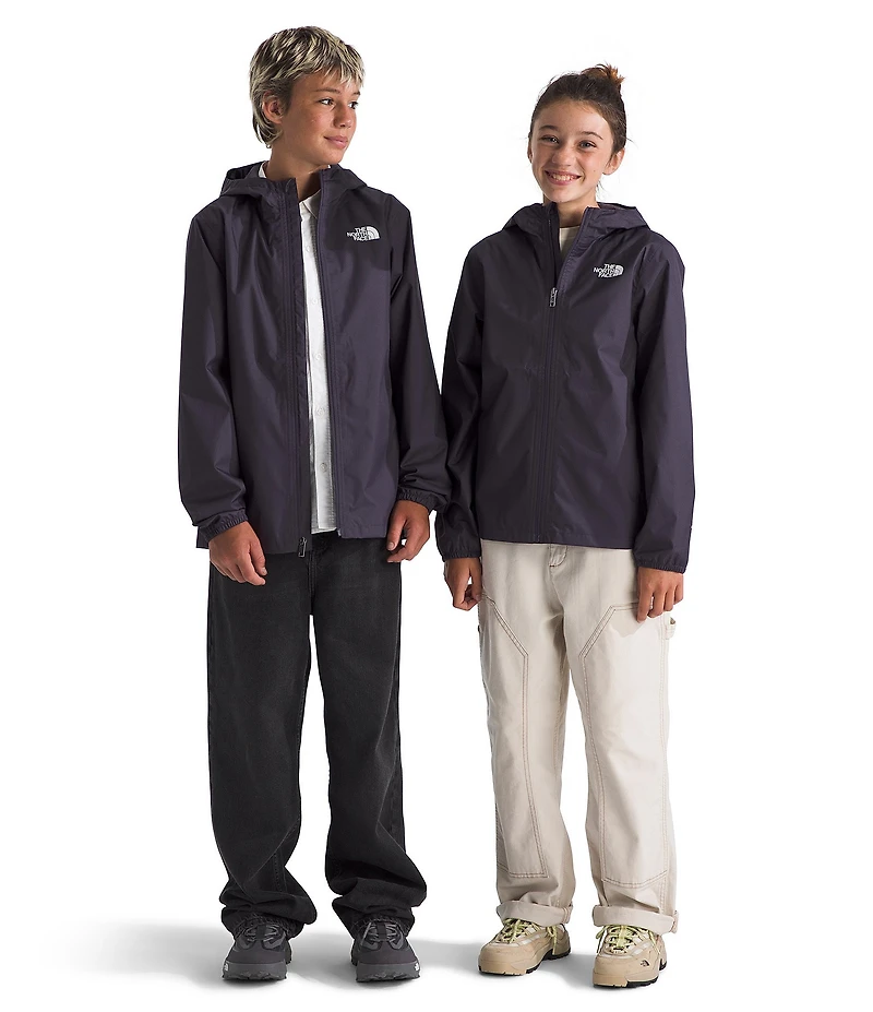 The North Face Big Kids Long-Sleeve Teen Zipline Hooded Rain Jacket