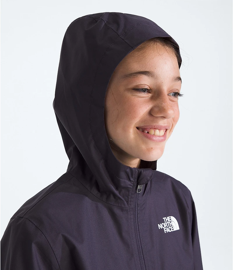 The North Face Big Kids Long-Sleeve Teen Zipline Hooded Rain Jacket