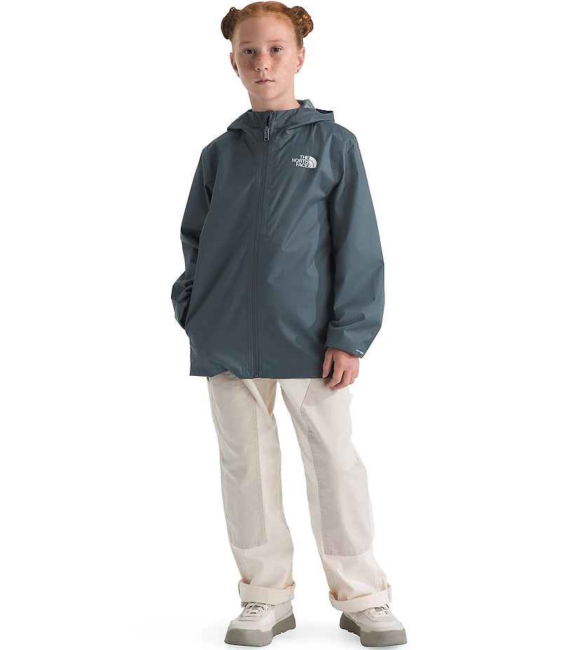 The North Face Big Kids Long-Sleeve Teen Zipline Hooded Rain Jacket