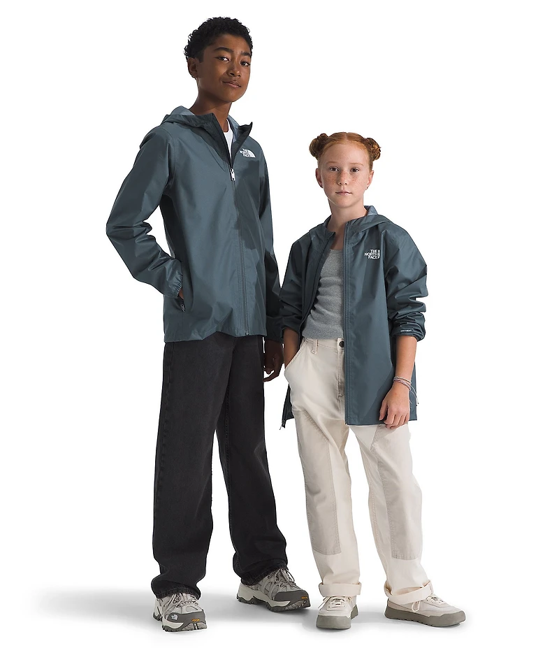 The North Face Big Kids Long-Sleeve Teen Zipline Hooded Rain Jacket