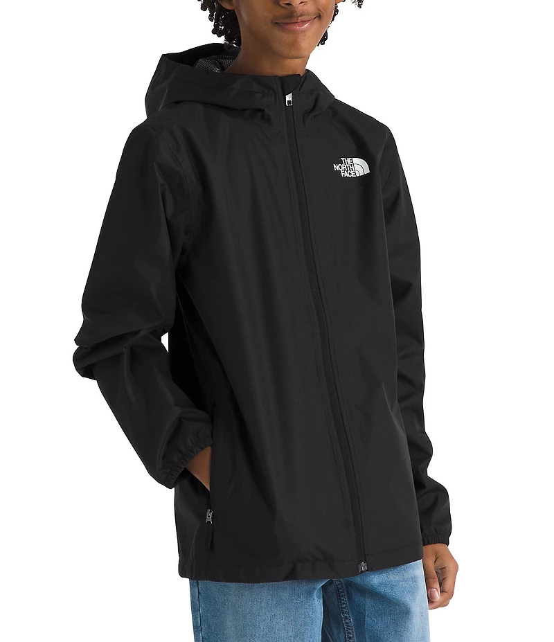 The North Face Little/Big Boys Long-Sleeve Teen Zipline Hooded Rain Jacket