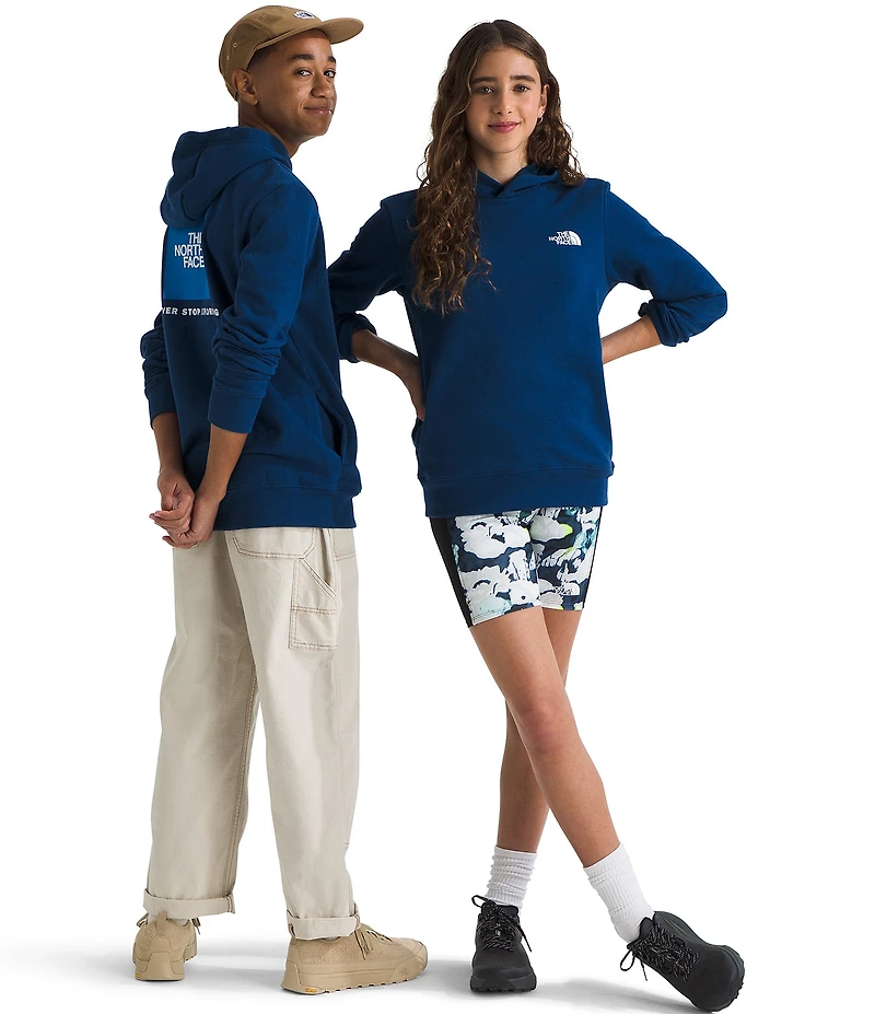 The North Face Little/Big Boys Long Sleeve Logo Graphic Hoodie