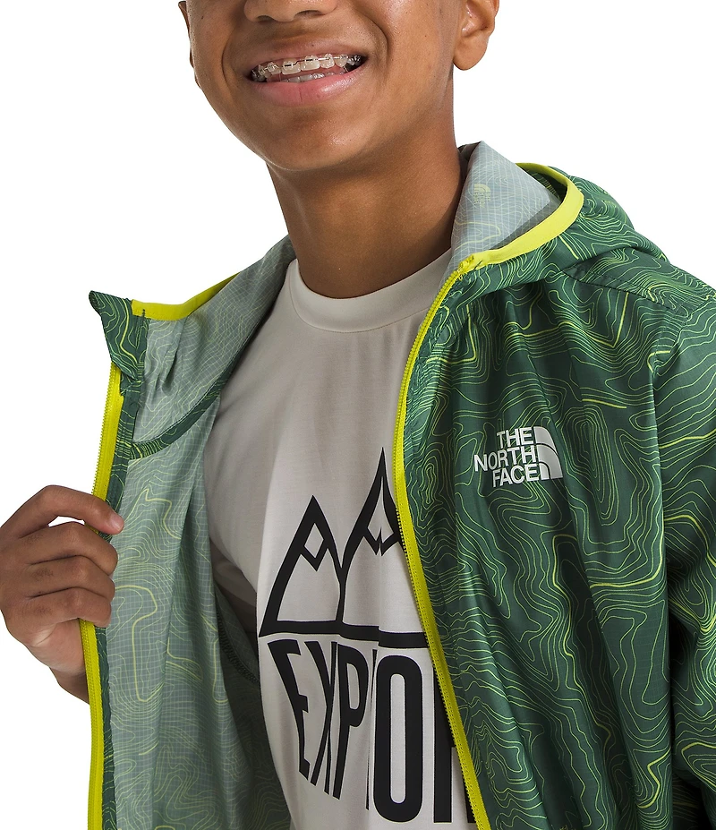 The North Face Little/Big Boys Long Sleeve Wind Resistant Wind TNF Cyclone Wind Jacket