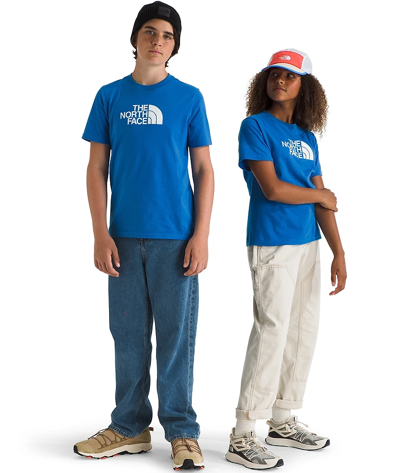 The North Face Little/Big Boys Short Sleeve Classic Half Dome Logo Graphic T-Shirt
