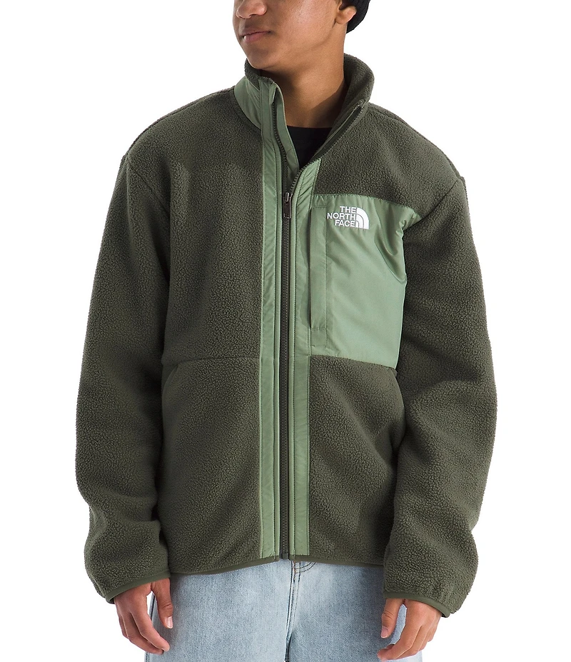 The North Face Big Boys Yumiori Full-Zip Solid Fleece Jacket