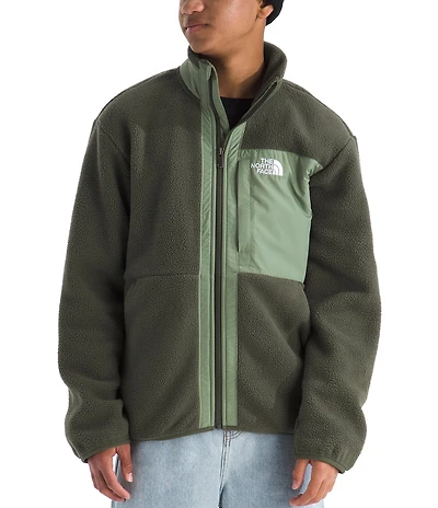 The North Face Big Boys Yumiori Full-Zip Solid Fleece Jacket