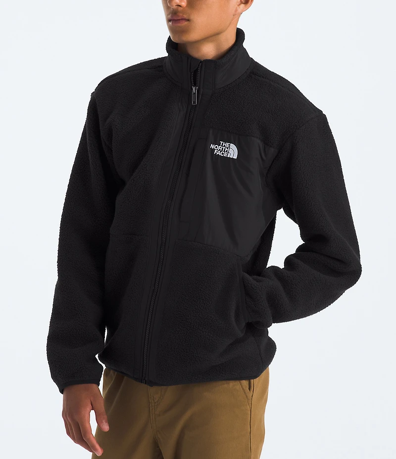 The North Face Little/Big Boys 6-20 Yumiori Long-Sleeve Full-Zip Solid Fleece Jacket