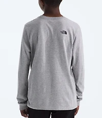 The North Face Little/Big Boys Evolution Half Dome Long Sleeve T-Shirt