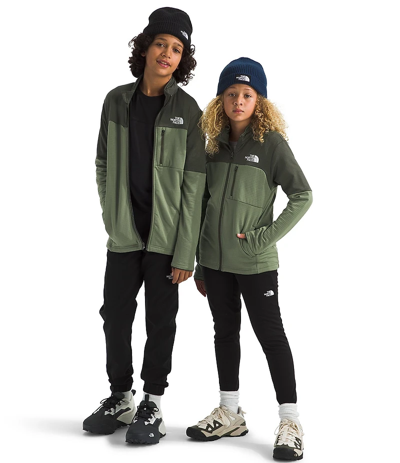 The North Face Little/Big Boys Long Sleeve Hike Midlayer Full Zip Jacket