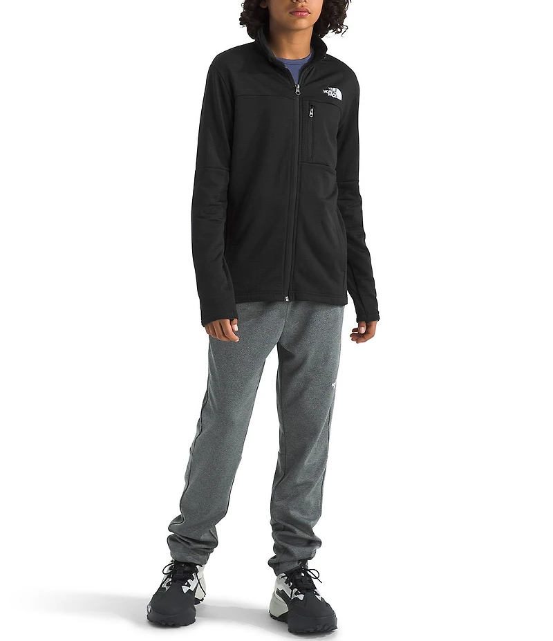 The North Face big Kids Hike Midlayer Full Zip Jacket