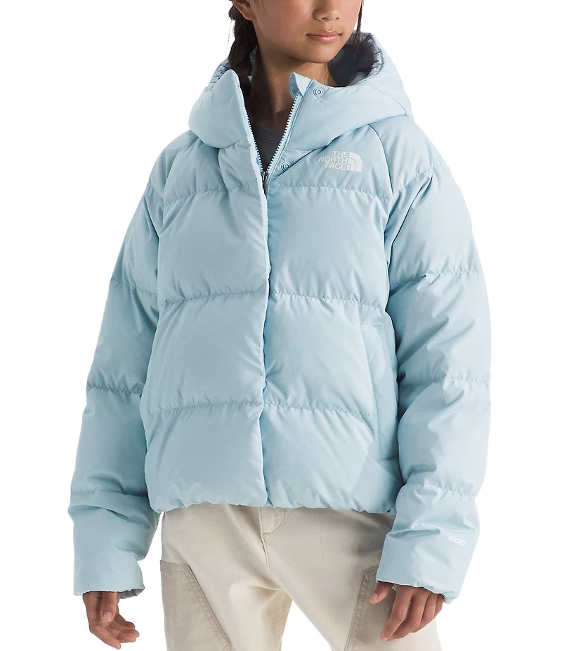 The North Face Big Girls North Down Hooded Ski Jacket