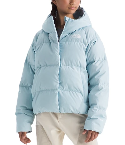 The North Face Big Girls North Down Hooded Ski Jacket
