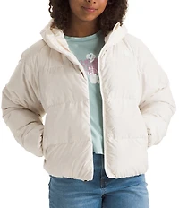 The North Face Big Girl North Down Hooded Ski Jacket