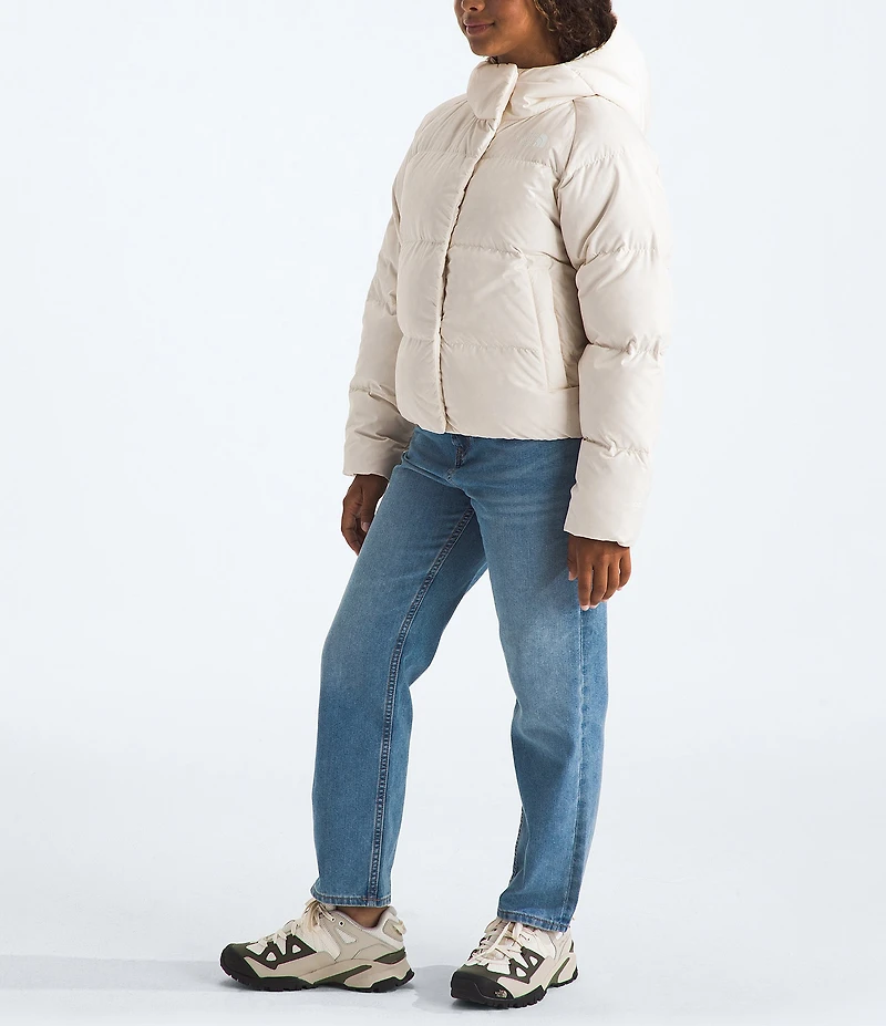 The North Face Big Girl North Down Hooded Ski Jacket