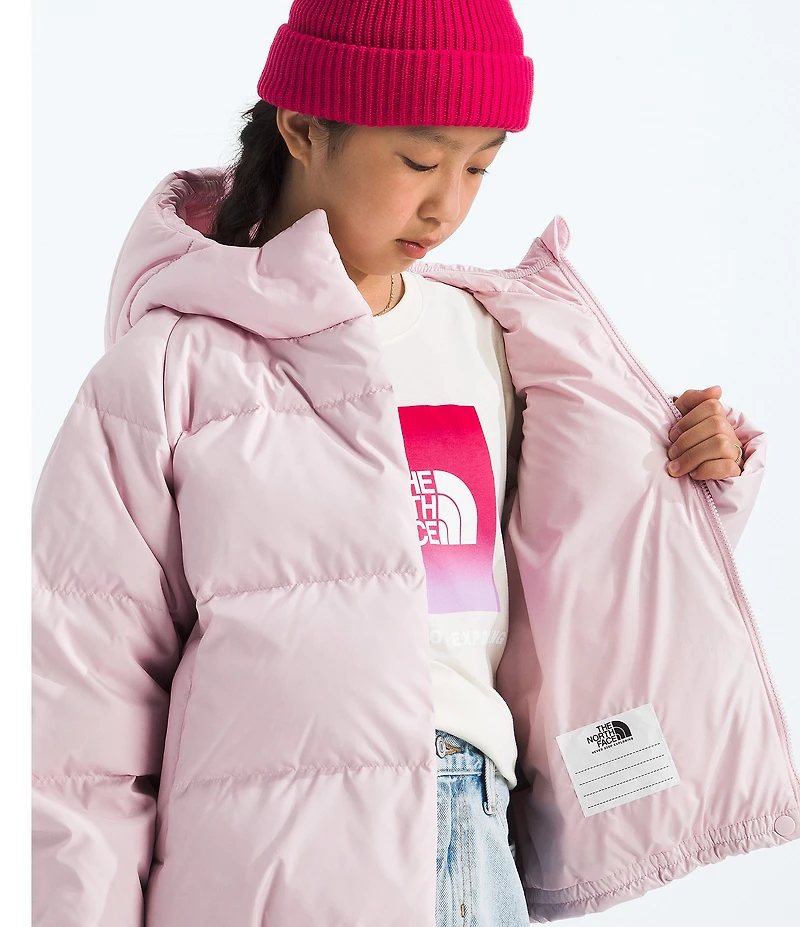 The North Face Big Girl North Down Hooded Ski Jacket
