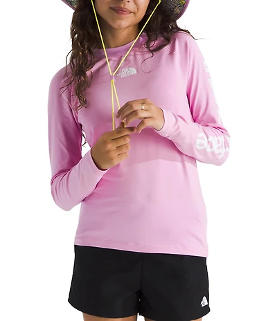 The North Face Little/Big Girls Long Sleeve Amphibious T-Shirt