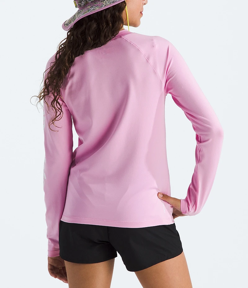 The North Face Little/Big Girls Long Sleeve Amphibious T-Shirt