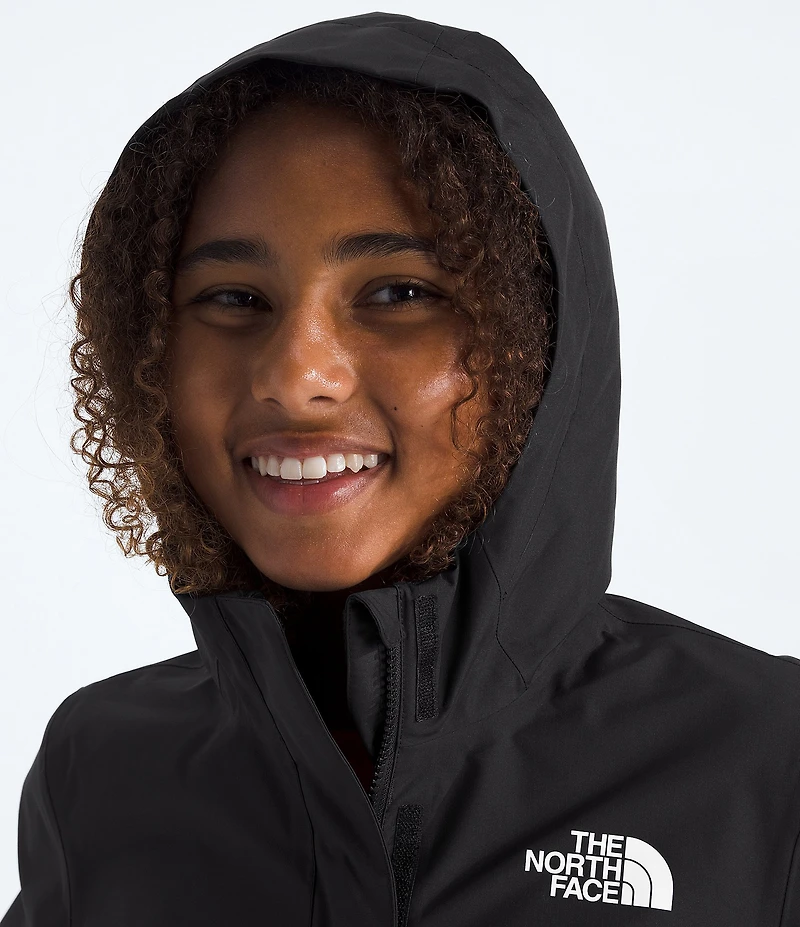 The North Face Little/Big Girls Long Sleeve Antora Solid Rain Jacket