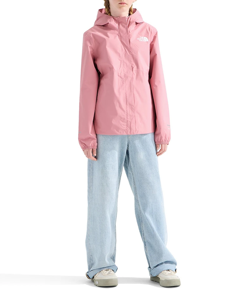 The North Face Big Girls Long Sleeve Antora Solid Rain Jacket